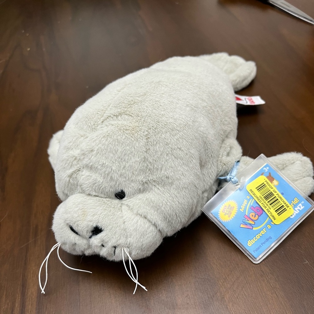 NWT Webkinz Manatee
